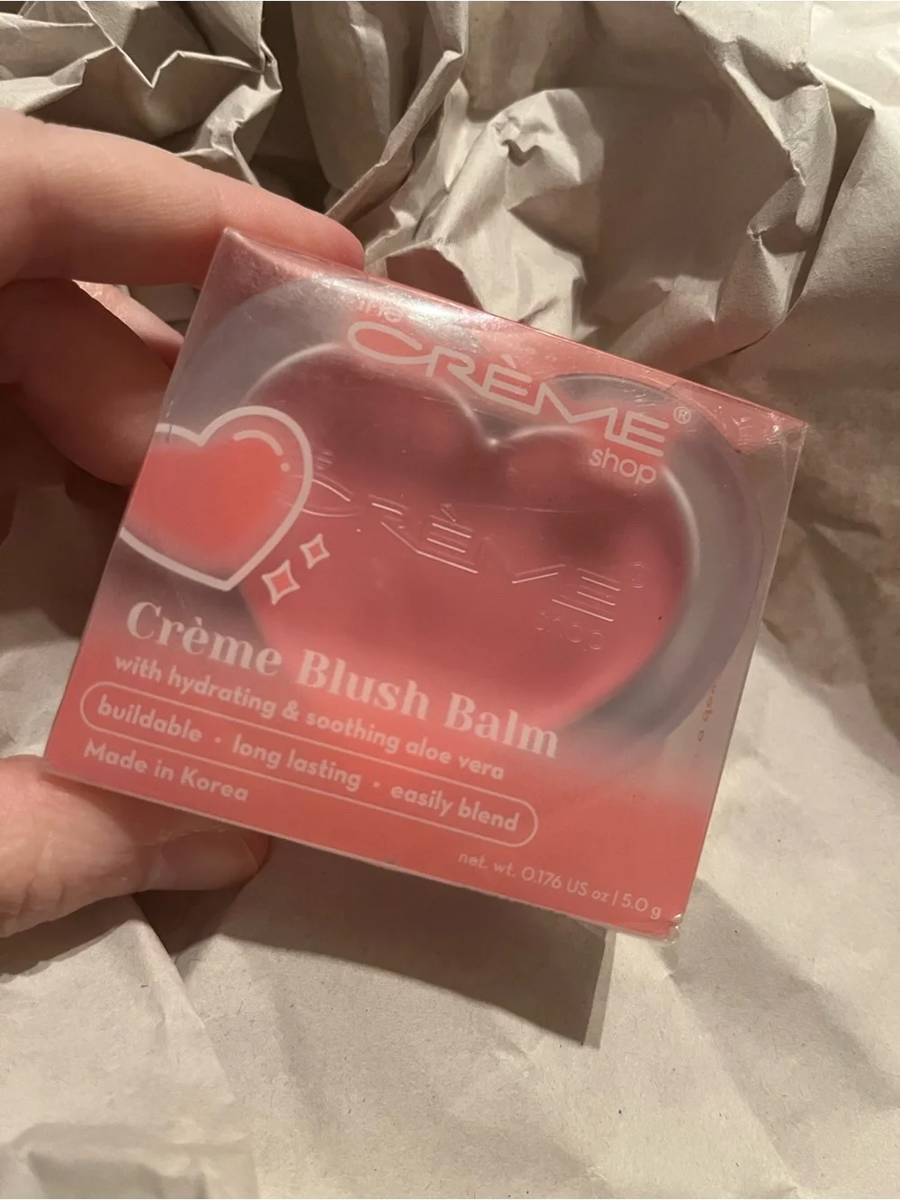 The Crème Shop Blush Balm - Pink Heart Creme Shop